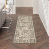 nourison grafix grf31 green rug