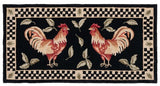 safavieh clearance vintage posters vp320a black rug
