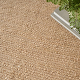 nourison natural jute njt01 bleached rug