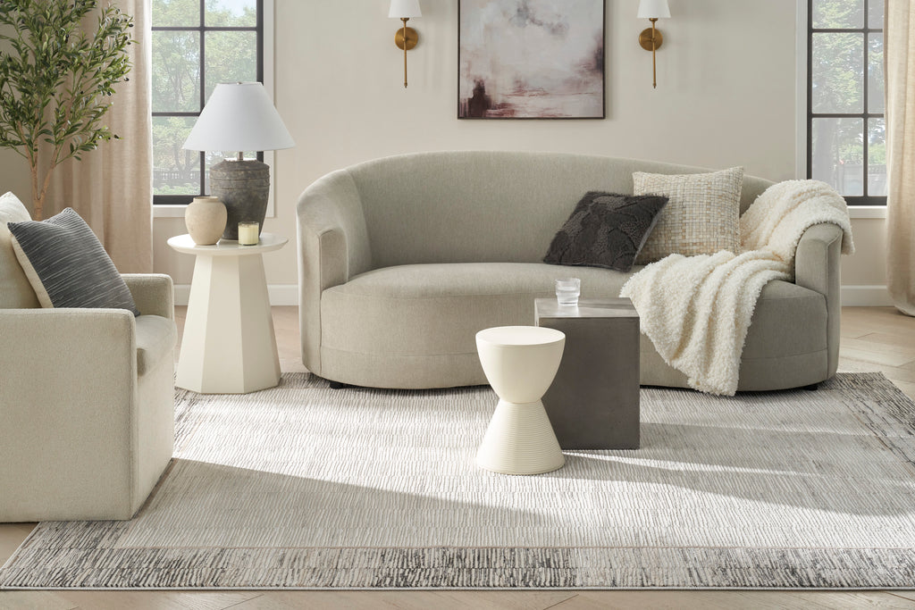 nourison desire dsr02 grey black rug