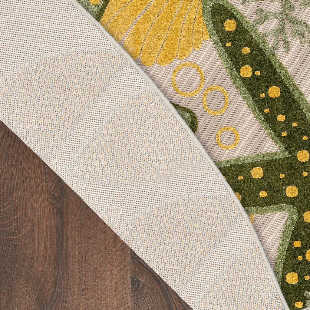 nourison aloha alh24 green yellow rug