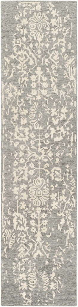 Hauteloom Virginville VRGN Charcoal Hand Tufted Wool Rug