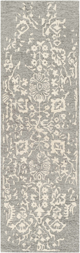 Hauteloom Virginville VRGN Charcoal Hand Tufted Wool Rug