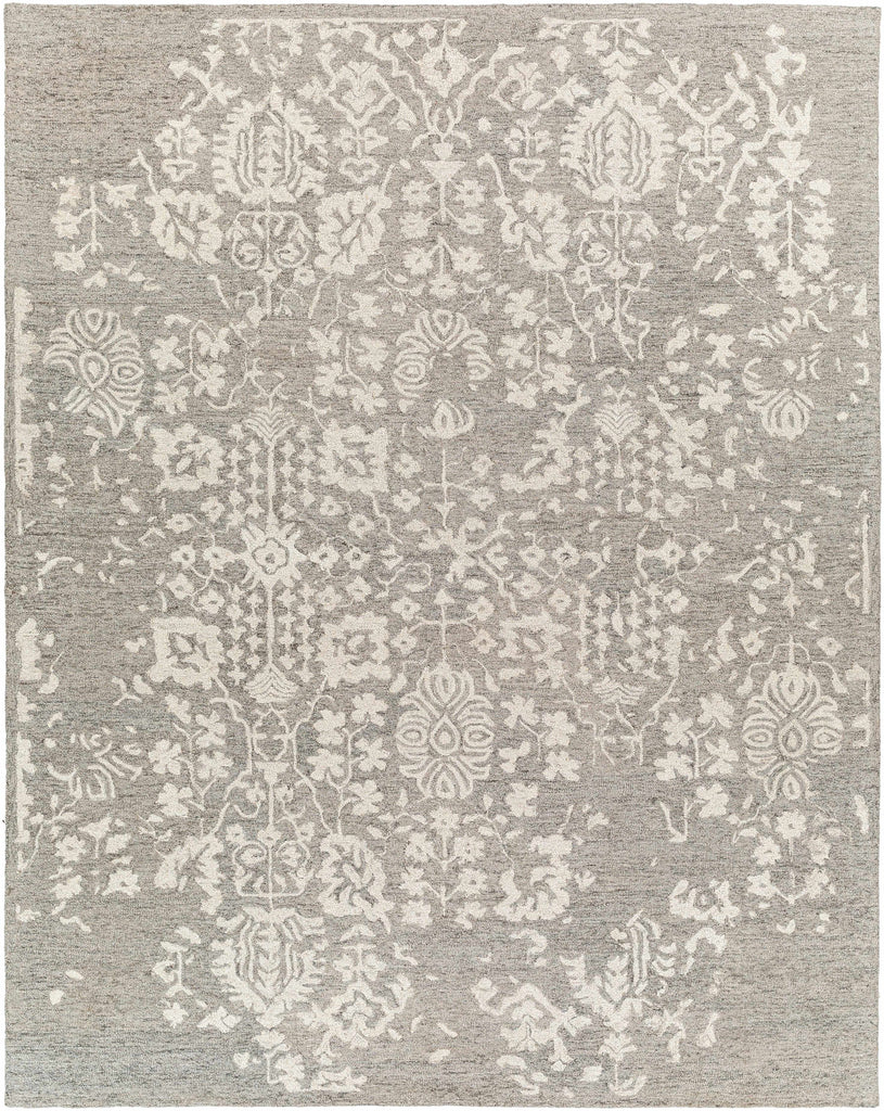 Hauteloom Virginville VRGN Charcoal Hand Tufted Wool Rug