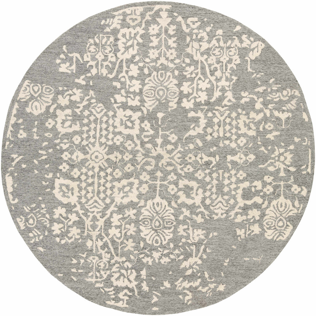 Hauteloom Virginville VRGN Charcoal Hand Tufted Wool Rug