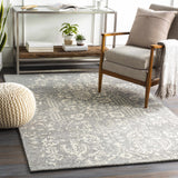Hauteloom Virginville VRGN Charcoal Hand Tufted Wool Rug