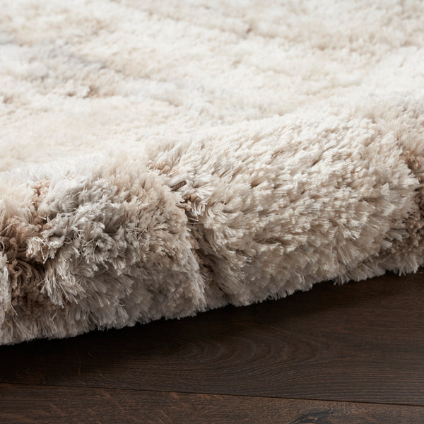 nourison dreamy shag drs09 ivory beige rug