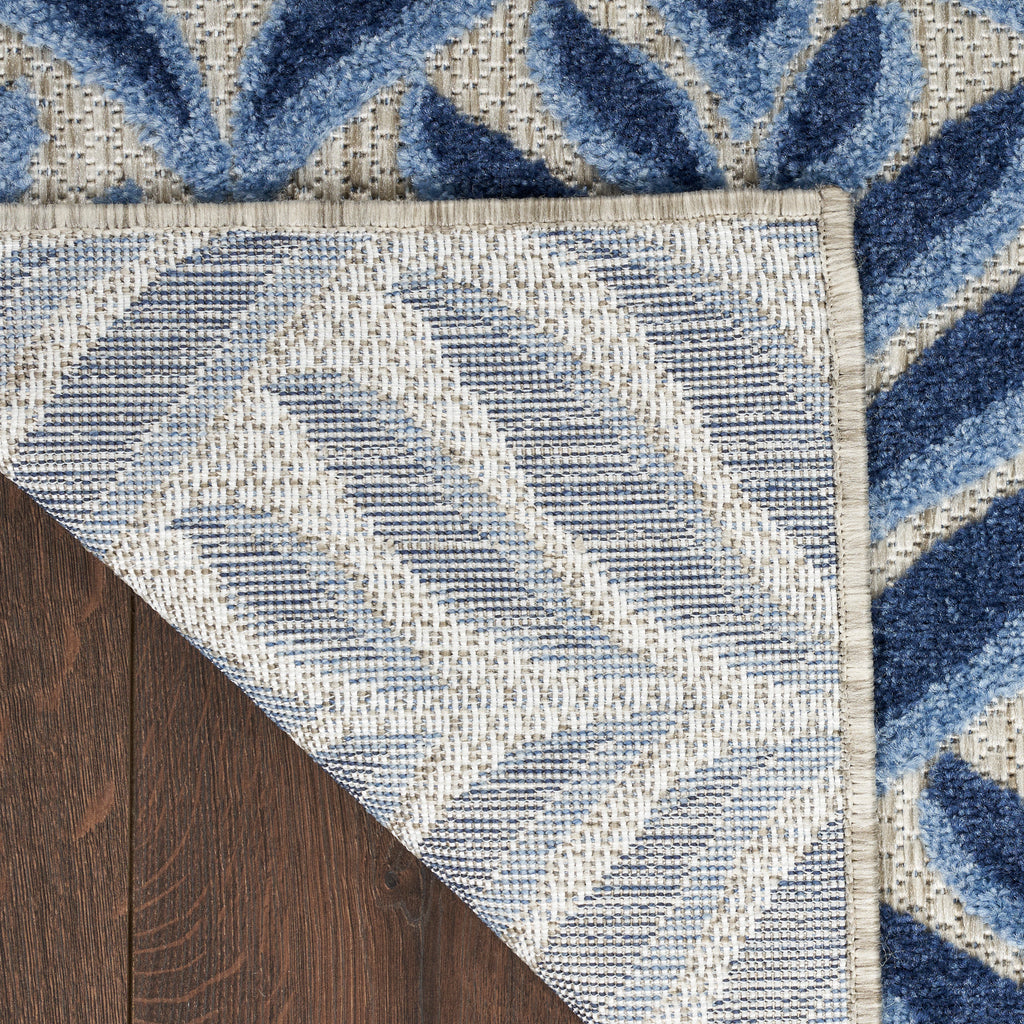 nourison aloha alh35 blue rug