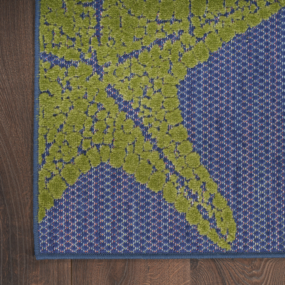 nourison aloha alh28 blue multicolor rug