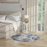 nourison grafix grf38 navy blue rug