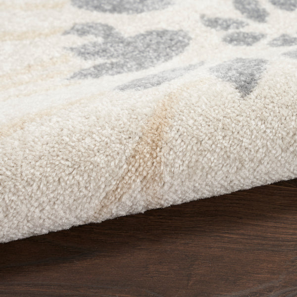 nourison passion psn17 ivory grey blue rug