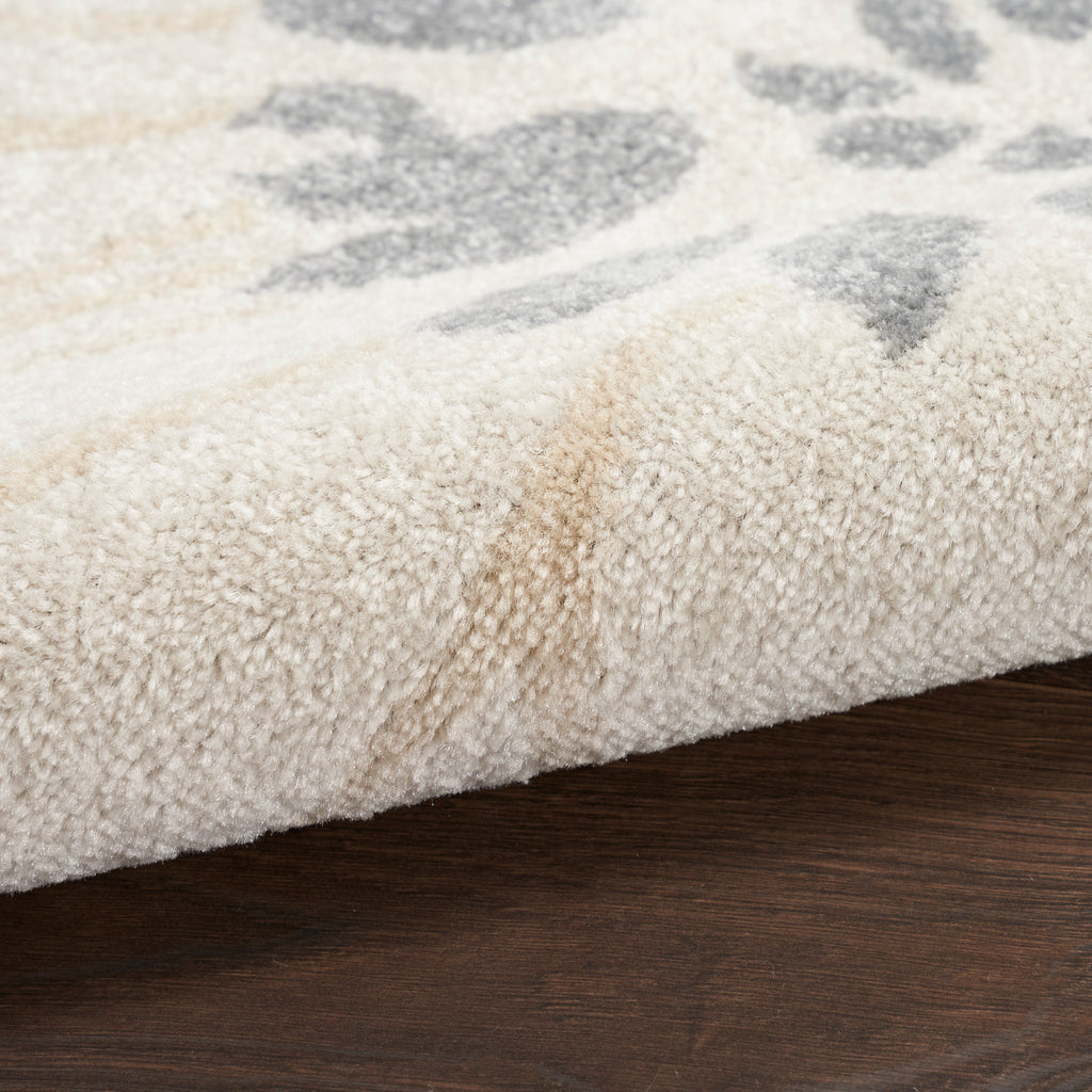 nourison passion psn17 ivory grey blue rug