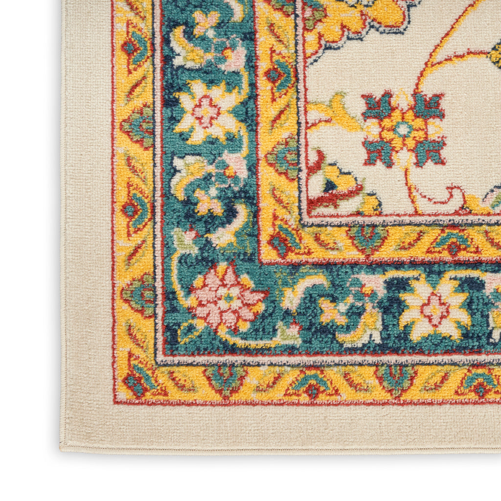 nourison nourison essentials nre05 ivory gold rug