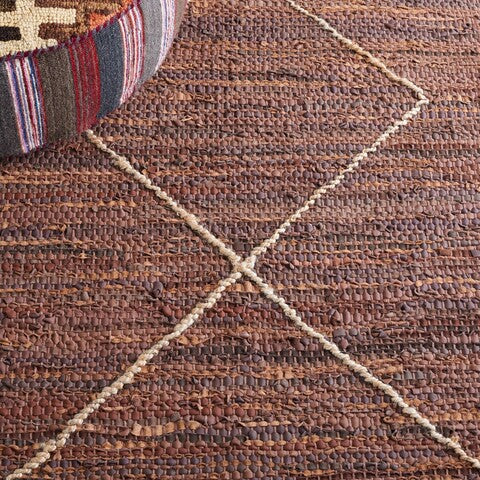 safavieh clearance vintage leather vtl801t brown rug