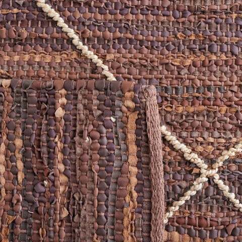 safavieh clearance vintage leather vtl801t brown rug