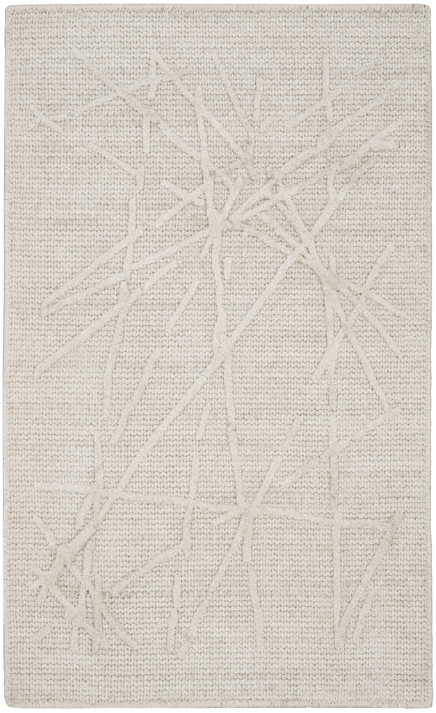 nourison ck044 wander wnd01 ivory grey rug