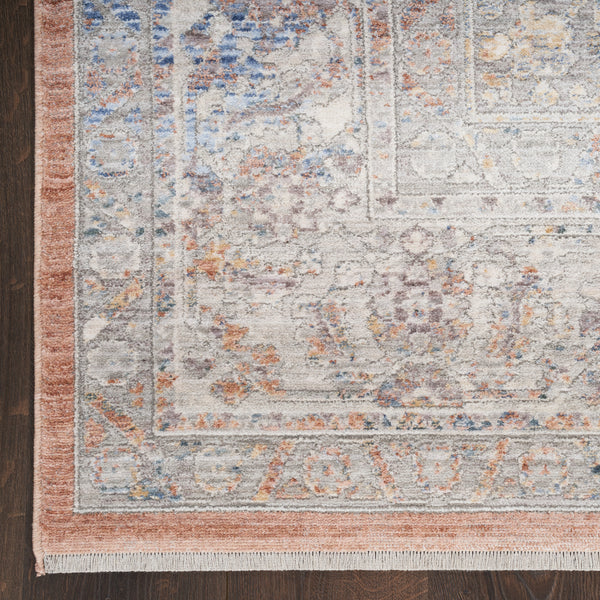 nourison elegant heirlooms elh01 blue multicolor rug