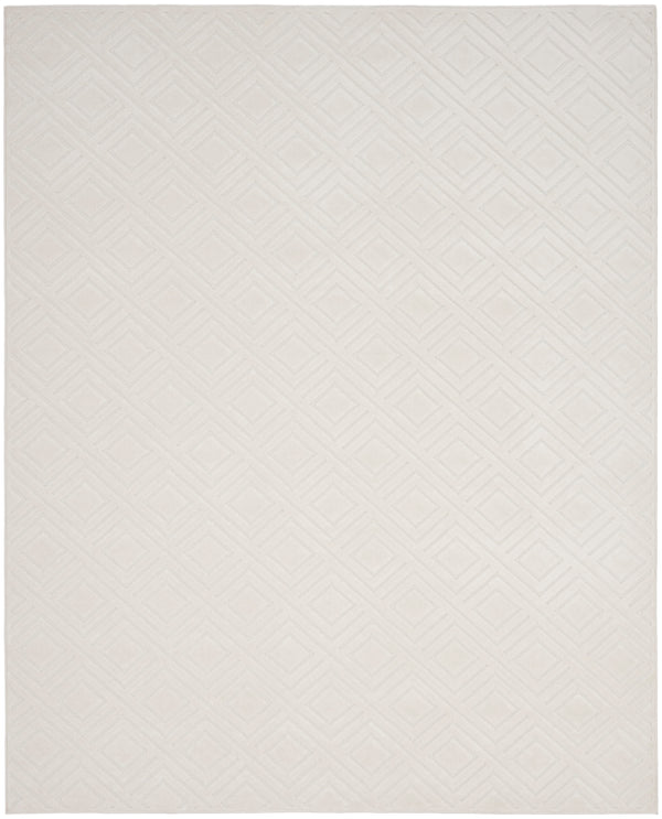nourison care free caf03 ivory rug