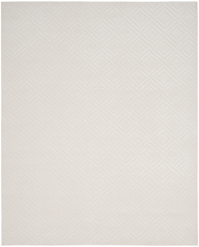 nourison care free caf03 ivory rug