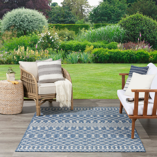 nourison positano pos02 navy blue rug