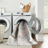 nourison astra machine washable asw12 denim multicolor rug
