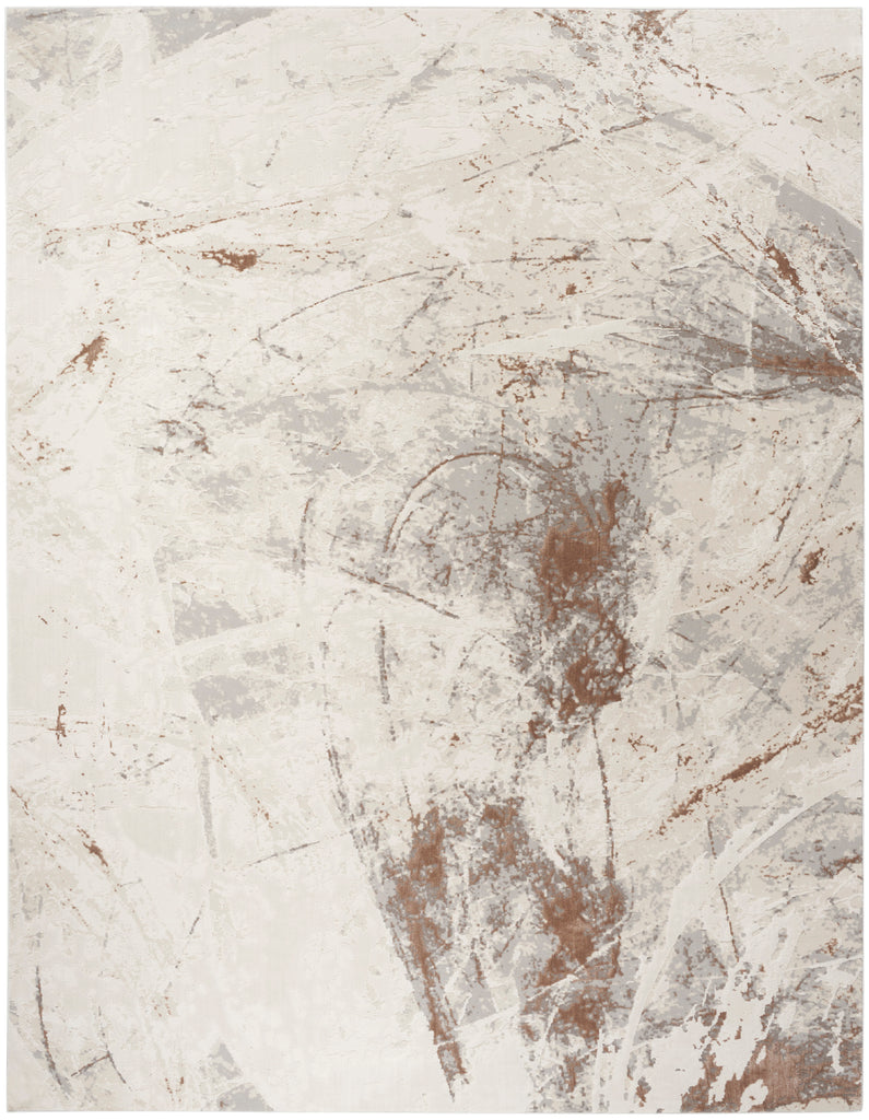 nourison desire dsr04 cream grey rug