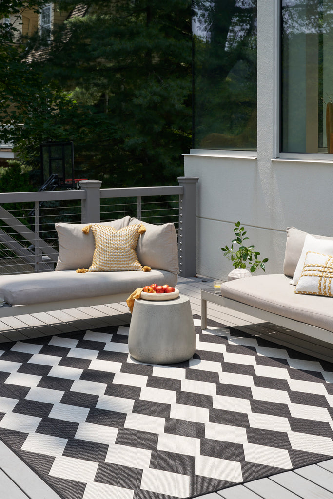 nourison positano pos04 black rug