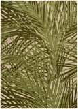 nourison aloha alh41 ivory green rug