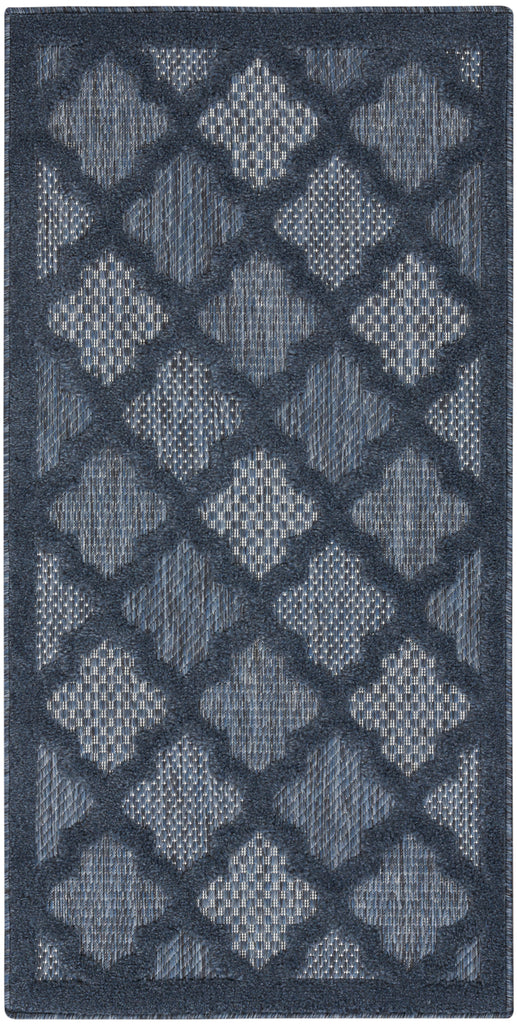 nourison easy care nes01 navy blue rug