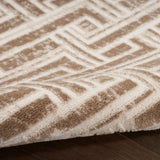 nourison serenity home srh04 mocha ivory rug