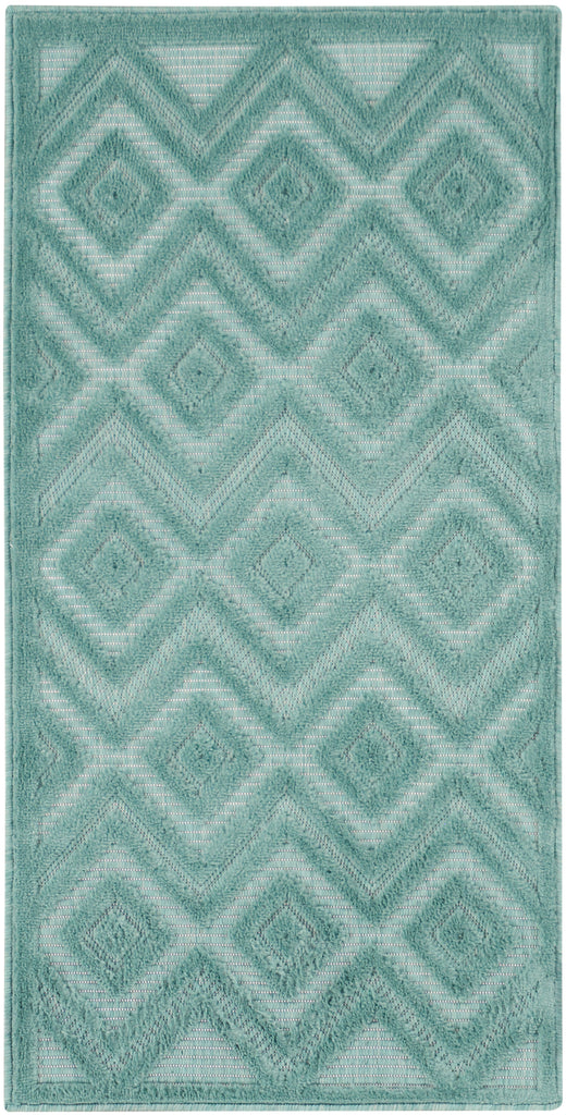 nourison versatile nrv01 aqua teal rug