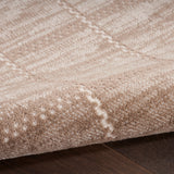 nourison serenity home srh05 mocha ivory rug