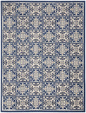 nourison aloha alh34 blue rug