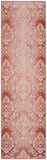 nourison elation etn03 brick ivory rug