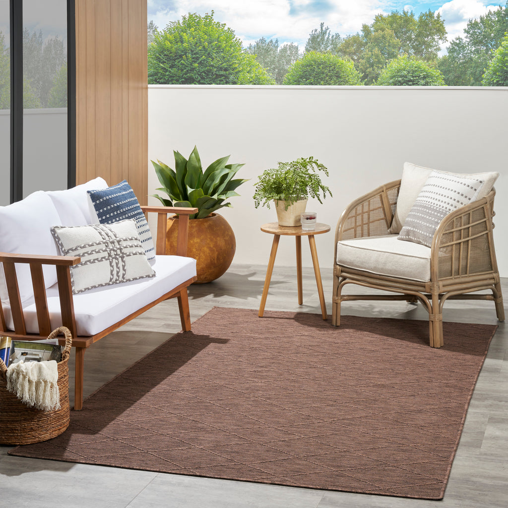 nourison washable solutions wsl01 mocha rug