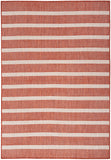 nourison positano pos03 terracotta ivory rug