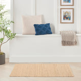 nourison natural jute njt01 bleached rug