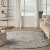 nourison lynx lnx01 ivory charcoal rug