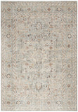 nourison oushak home ous02 light grey rug