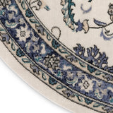 nourison nourison essentials nre05 ivory blue rug
