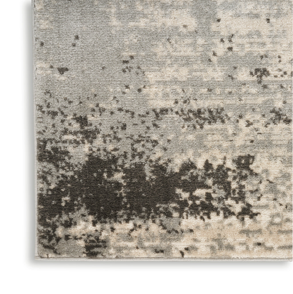 nourison serenity home srh06 ivory grey rug