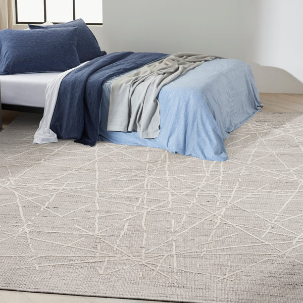 nourison ck044 wander wnd01 grey rug
