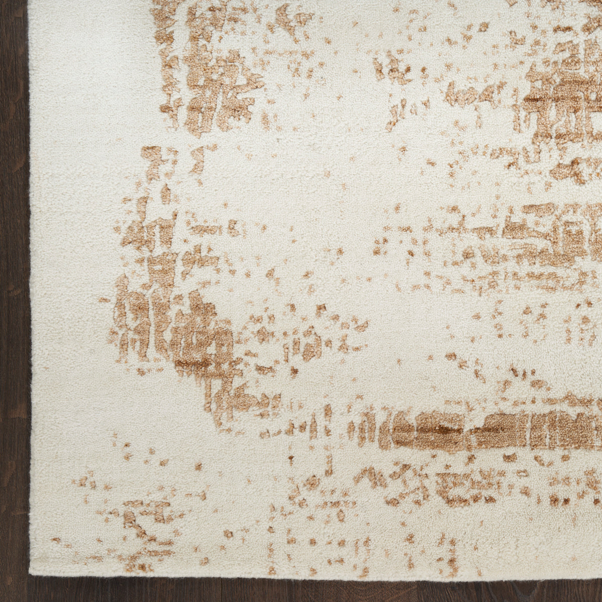 nourison harmony hay01 ivory gold rug
