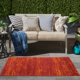 nourison nourison essentials nre03 red rug