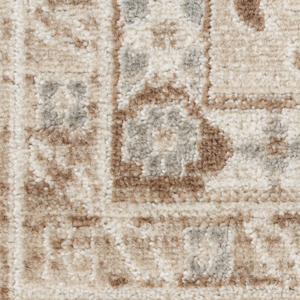 nourison serenity home srh01 ivory mocha rug