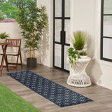 nourison nourison essentials nre04 navy ivory rug