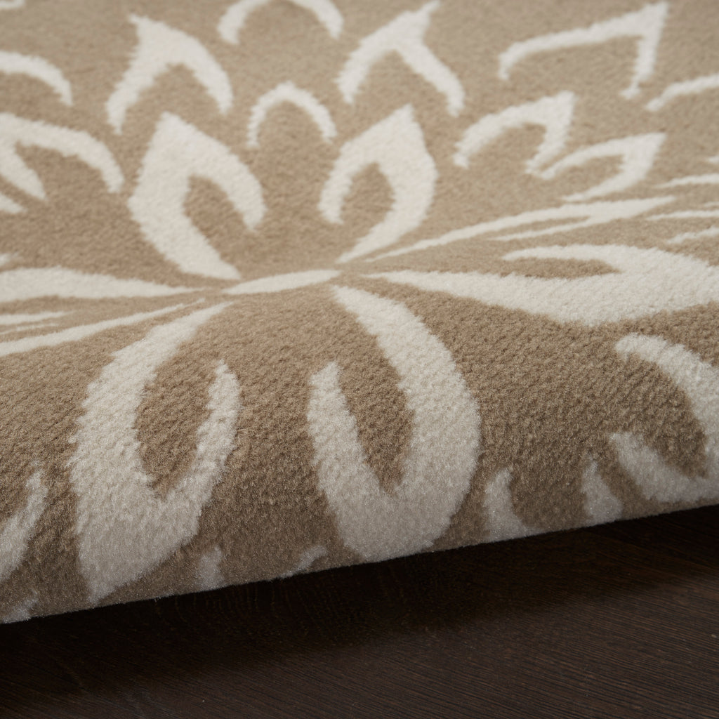 nourison jubilant jub06 taupe rug