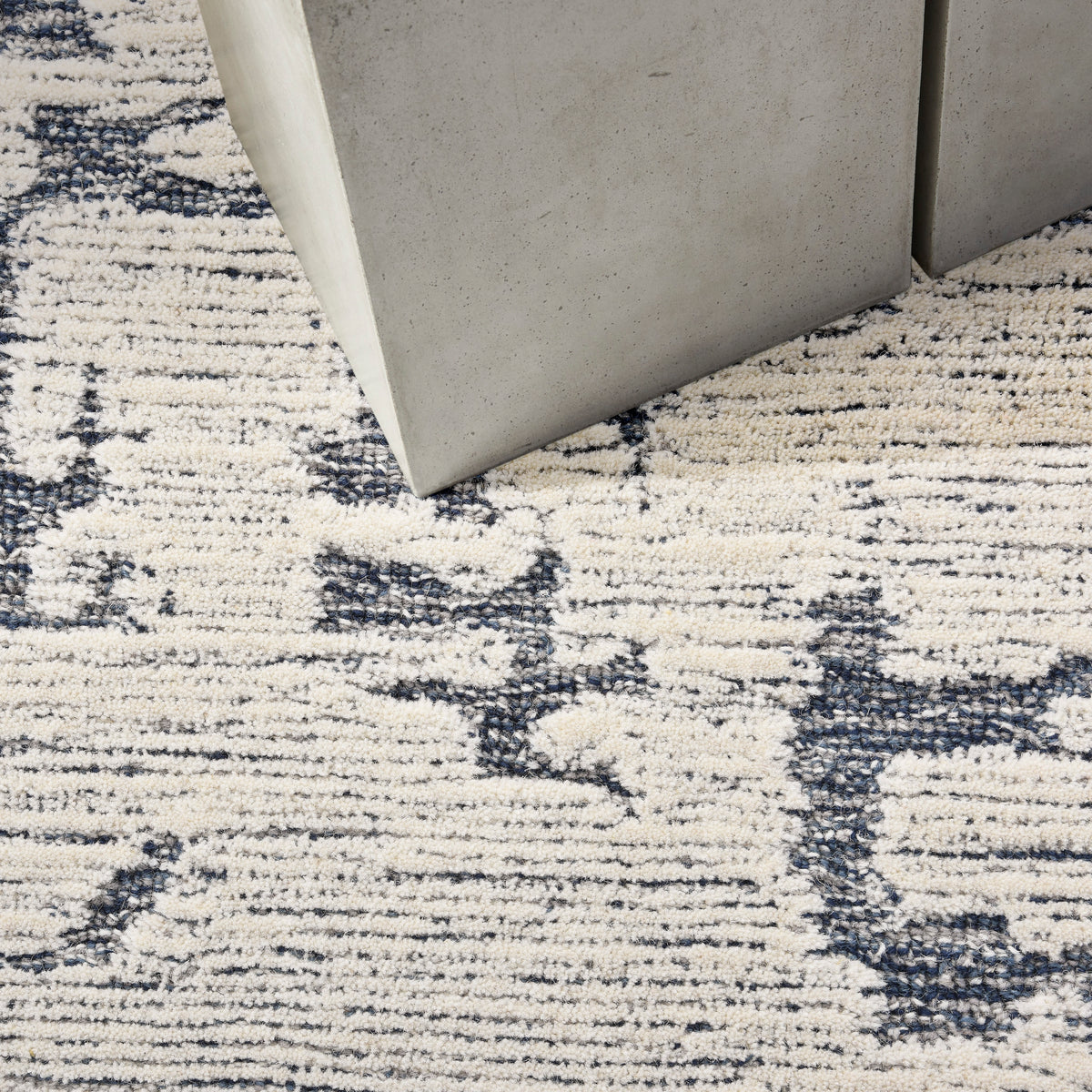 nourison ck009 sculptural scl01 blue rug