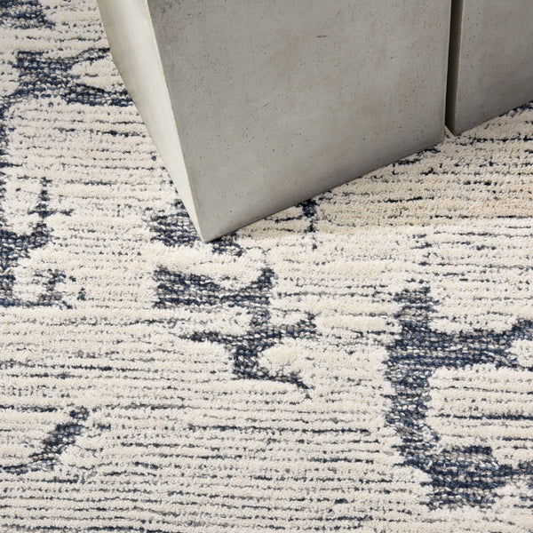 nourison ck009 sculptural scl01 blue rug