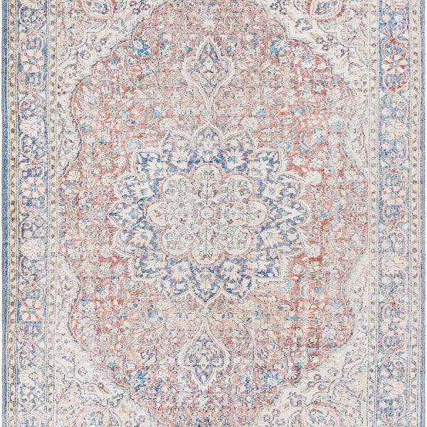 Hauteloom Wacousta WACOU Cream Machine Made Chenille-Polyester Rug